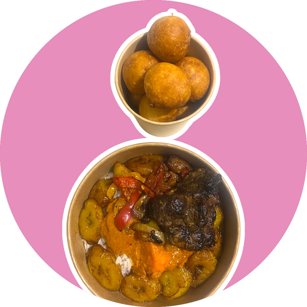 Menu Maffé Bœuf XL avec Mikatés et Boisson au Choix 🍛